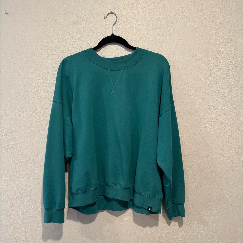 Glyder vintage oversized crew emerald L